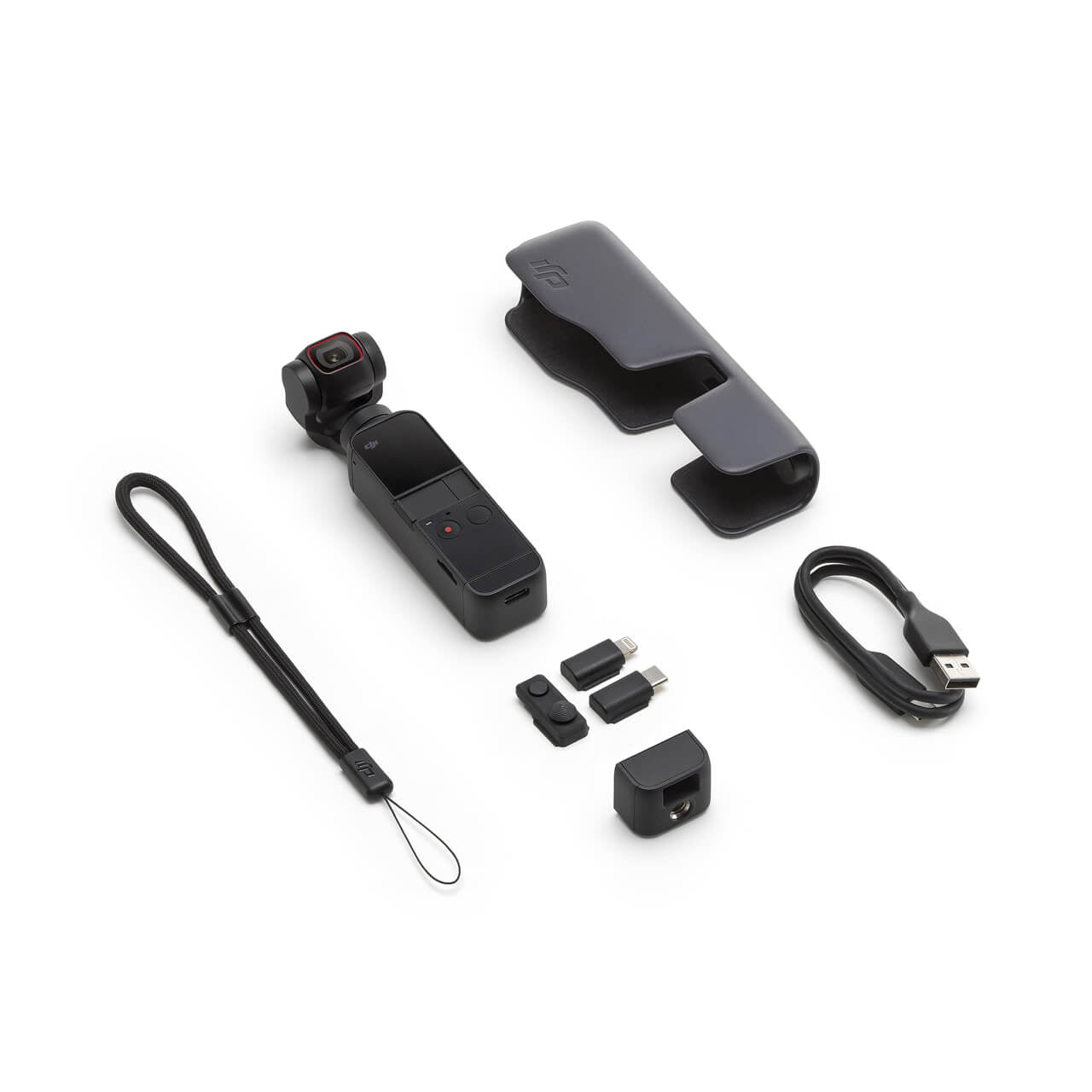 【美品】DJI Osmo Pocket 2 DJI Pocket 2 3 Axis Stabilized 4K Handheld Camera Black CP